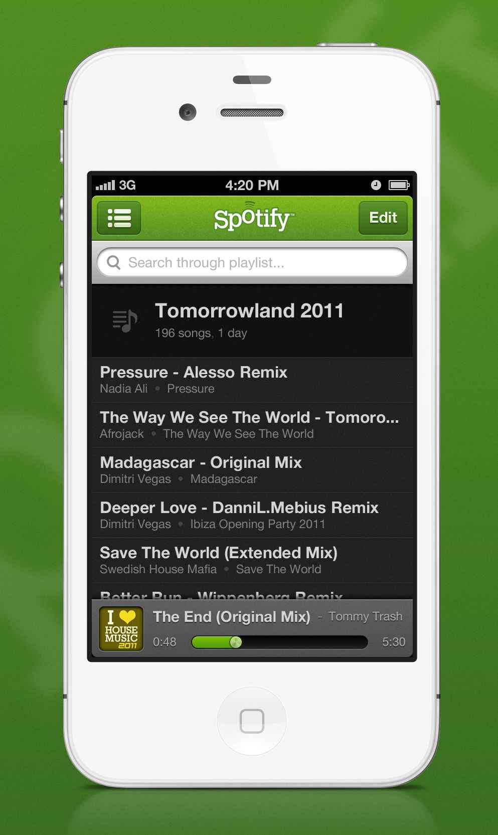Spotify for iphone